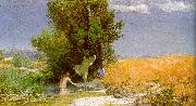 Arnold Bocklin Nymphs Bathing oil painting picture wholesale
